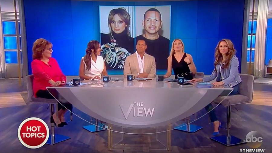 Alex Rodriguez, The View, 2017